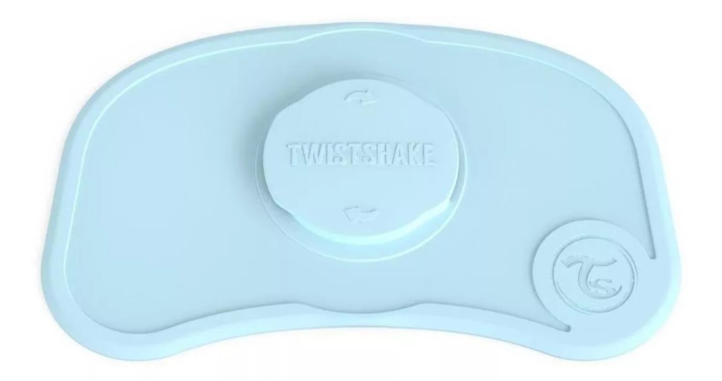 Foto 2 pulgar | Tapete Antideslizante Adherente Silicon Click Mat Twistshake Azul