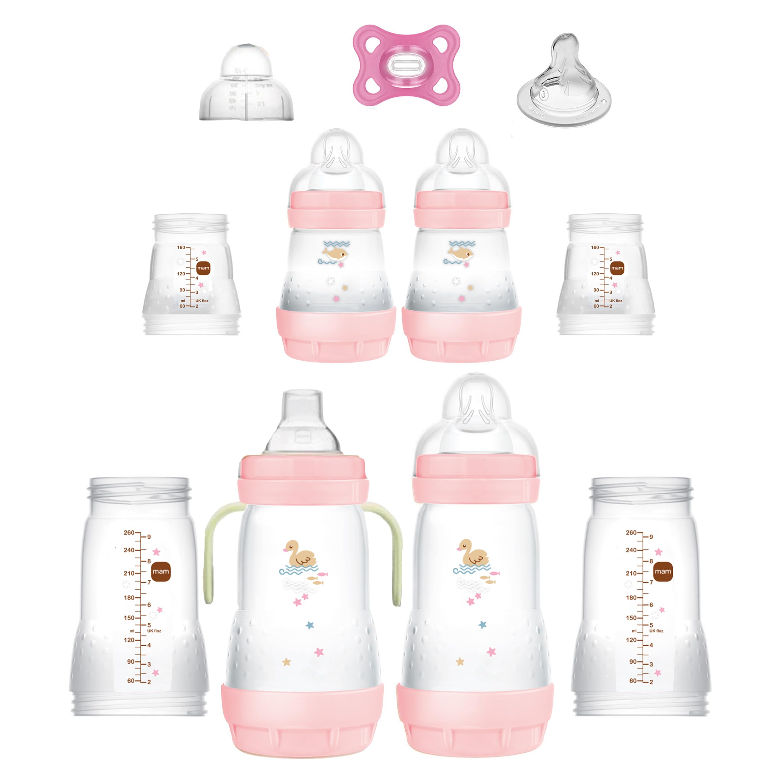 Foto 2 pulgar | Set de Alimentación Mam Grow para Bebé de 0 a 4 Meses 11 Piezas - Venta Internacional