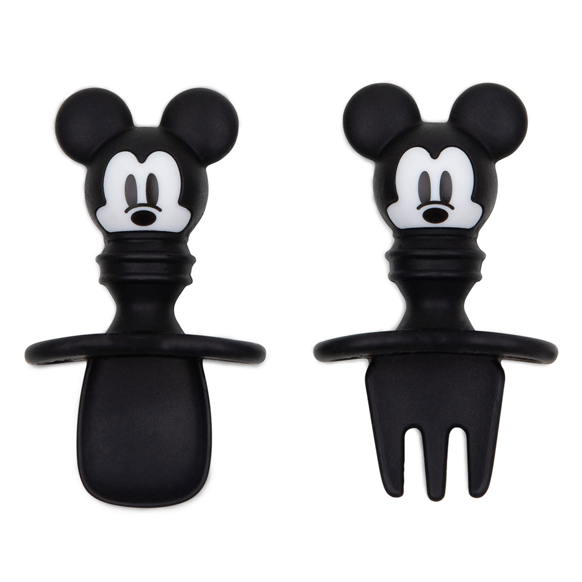 Foto 2 pulgar | Juego De Utensilios Para Masticar Bumkins Disney Baby Mickey Mouse, 6 M+ - Venta Internacional.
