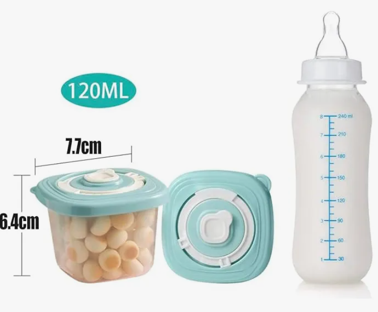 Foto 4 pulgar | 6 Xtellar Contenedor De Alimentos Para Bebes Platos Para Bebe