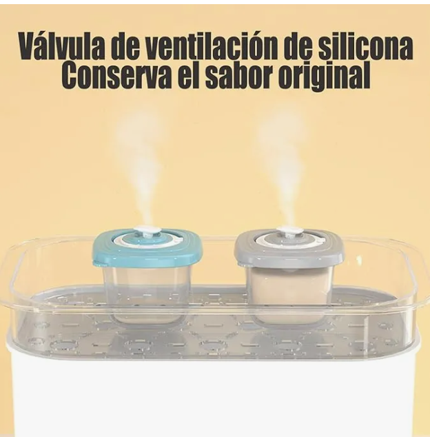 Foto 6 pulgar | 6 Xtellar Contenedor De Alimentos Para Bebes Platos Para Bebe