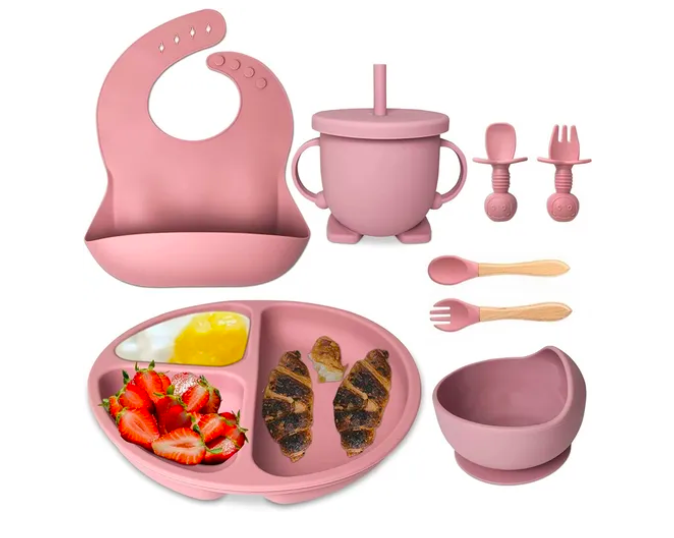 Foto 2 pulgar | Juego Xtellar De Alimentación De Silicona Antideslizante Para Bebés