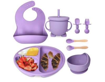 Foto 1 | Juego Xtellar De Alimentación De Silicona Antideslizante Para Bebés