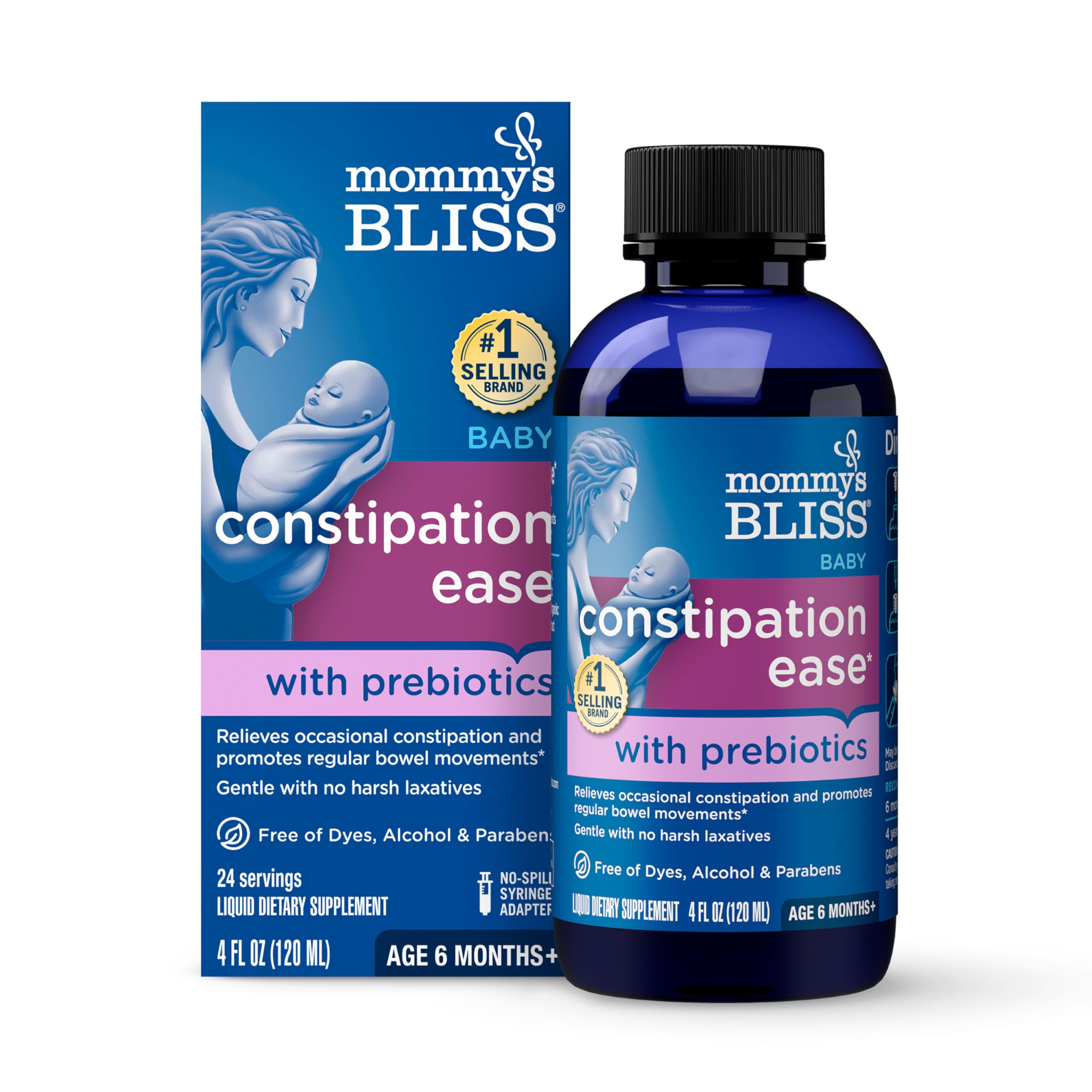 Botella De 120 Ml Para Aliviar El Estreñimiento Del Bebé Mommy's Bliss - Venta Internacional.
