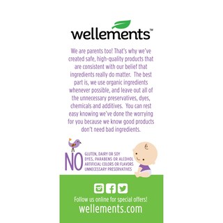 Foto 3 | Juego De 3 Botellas Orgánicas Gripe Water Wellements De 120 Ml - Venta Internacional.