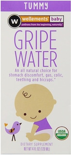 Foto 4 | Juego De 3 Botellas Orgánicas Gripe Water Wellements De 120 Ml - Venta Internacional.