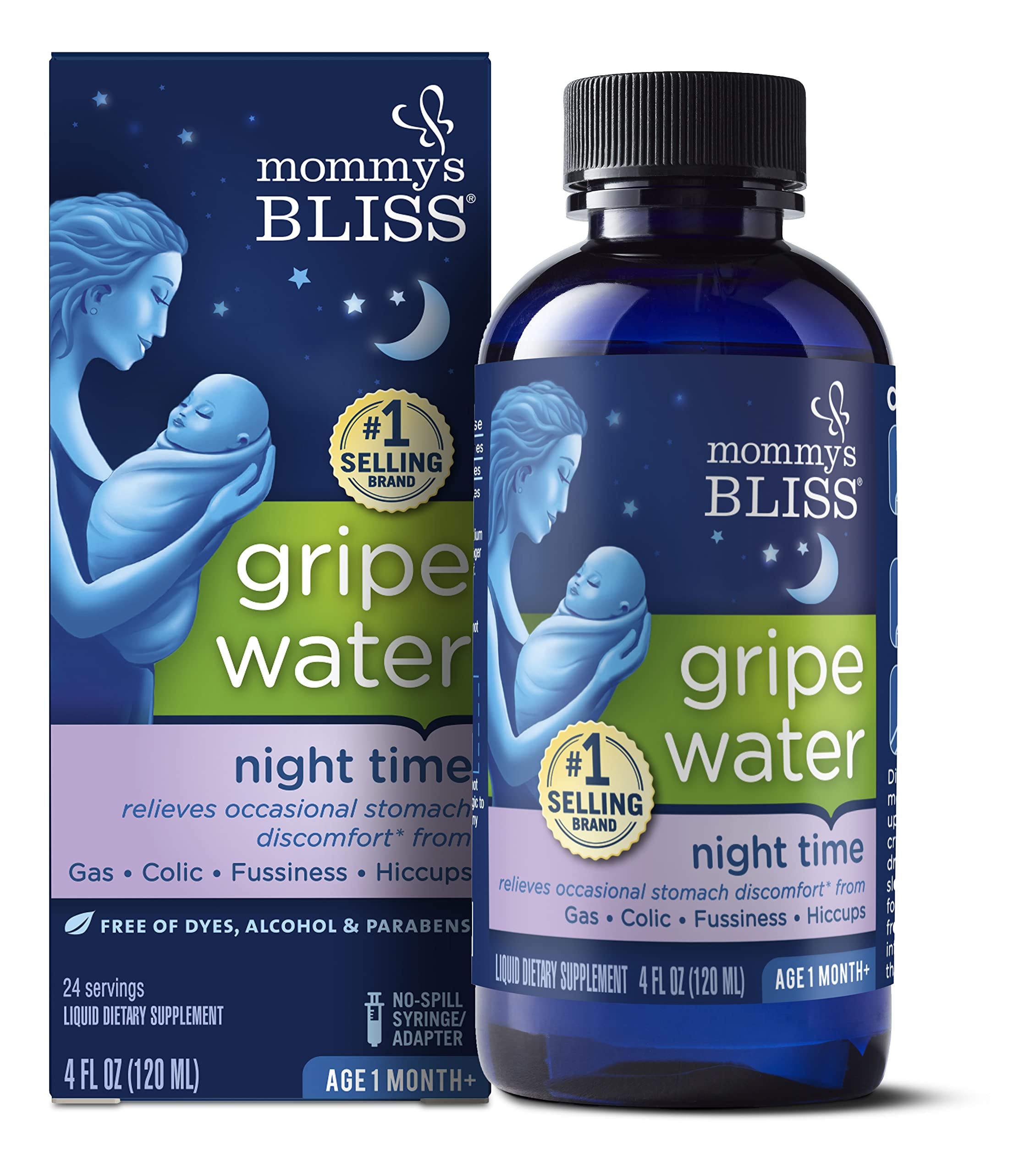 Foto 1 | Gripe Water Mommy's Bliss Night Time  118 Ml  Para Bebés De 2 Semanas O Más - Venta Internacional.