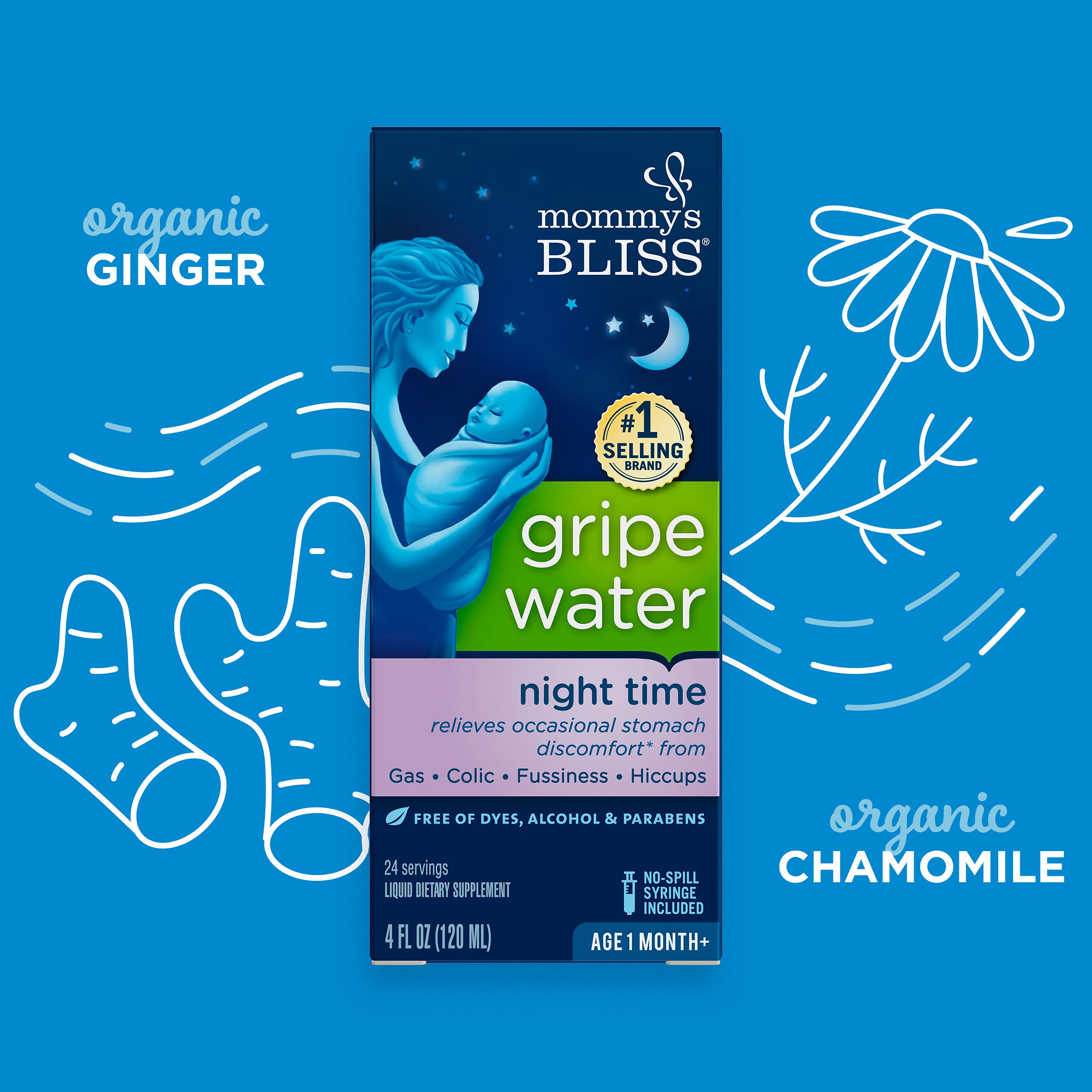 Foto 3 pulgar | Gripe Water Mommy's Bliss Night Time  118 Ml  Para Bebés De 2 Semanas O Más - Venta Internacional.