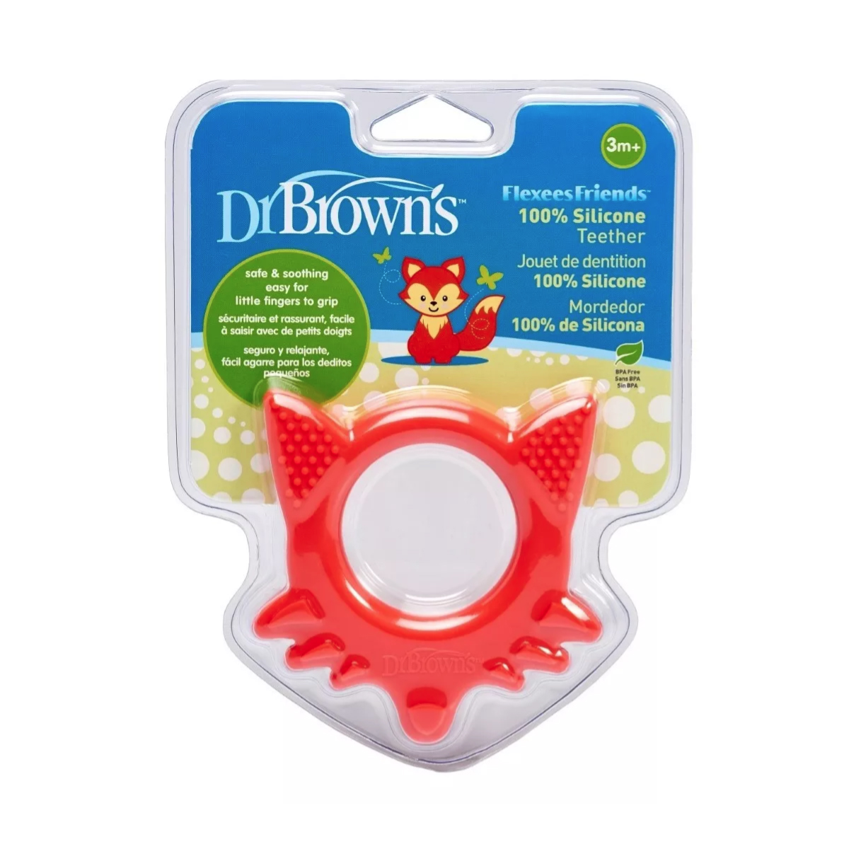 Foto 2 | Mordedera Silicona Para Bebé Dr Browns Flexees Friends