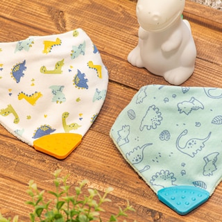 Foto 2 | Baberos bandana con mordedera Azul