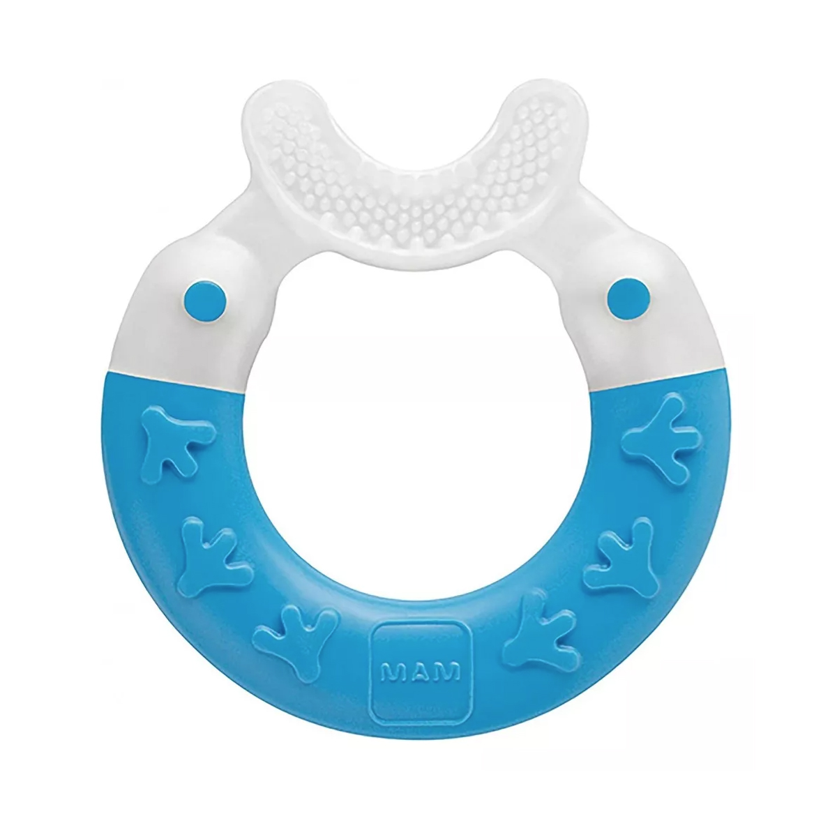 Foto 2 pulgar | Mordedera Y Cepillo Mam Baby Bite & Brush Azul