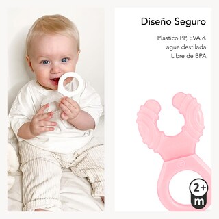 Foto 3 | Mordedor Refrigerante Agua Twistshake Bebé 2m+ Alivio Encías Color Rosa