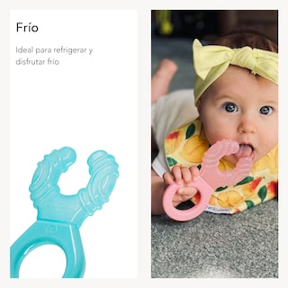 Foto 5 | Mordedor Refrigerante Agua Twistshake Bebé 2m+ Alivio Encías Color Azul