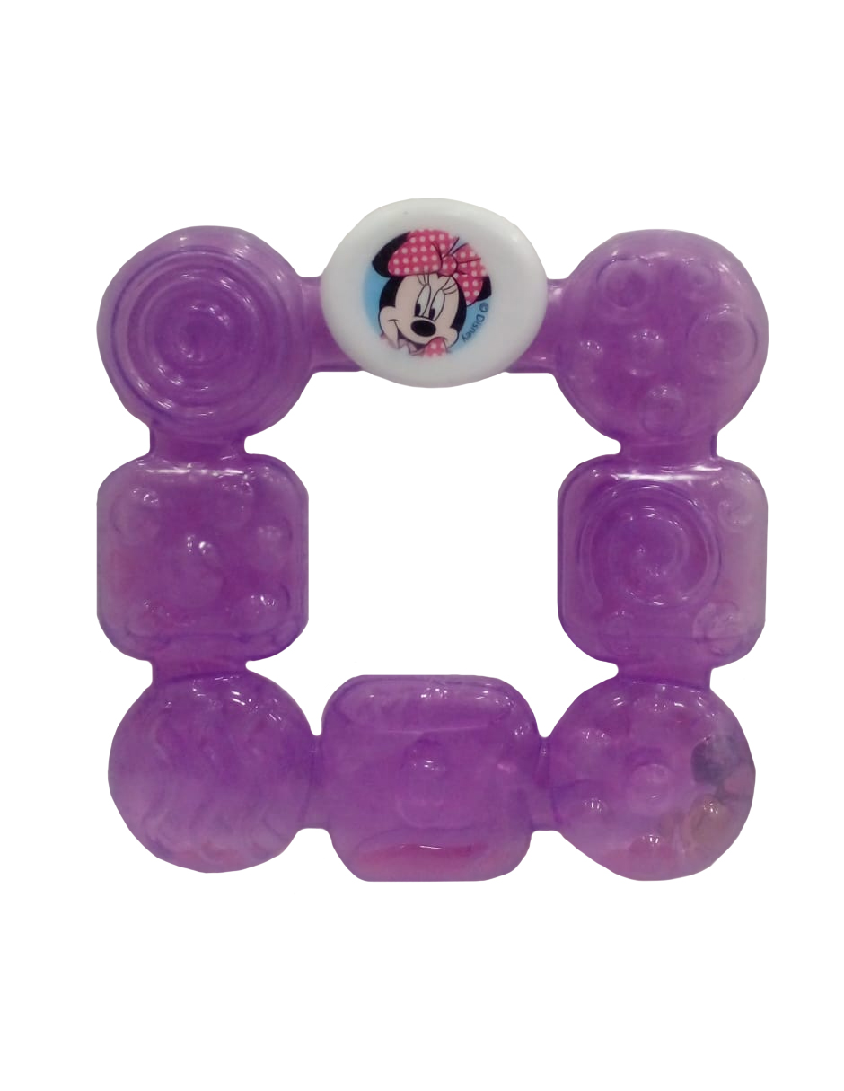 Mordedera De Agua Para Bebé Con Texturas Disney Baby Lila