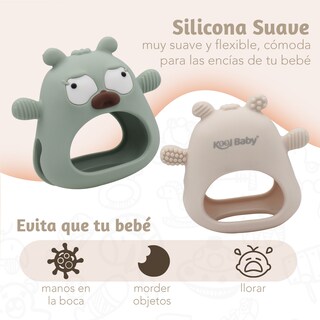 Foto 3 | Koolbaby Mordedera Guante Silicona Modelo Mascota 6-12 Meses