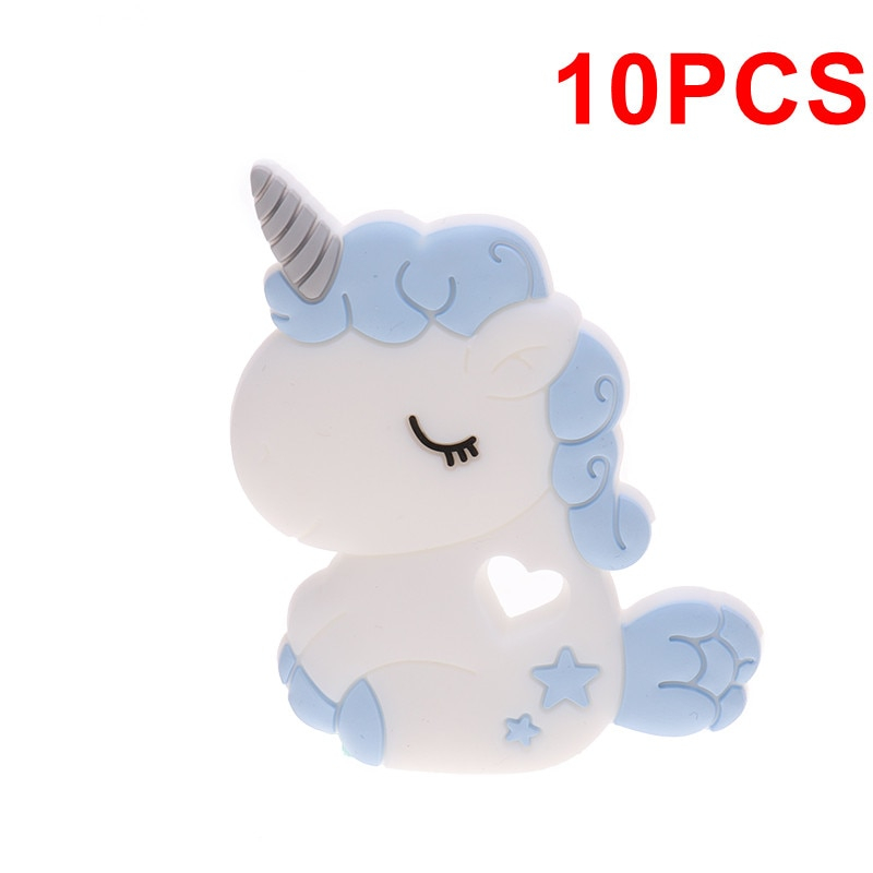 Foto 1 | Mordedor De Silicona Con Diseño De Dinosaurio Para Bebés, Libre De Bpa, 10 Unidades - Venta Internacional.