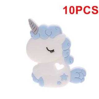 Foto 1 | Mordedor De Silicona Con Diseño De Dinosaurio Para Bebés, Libre De Bpa, 10 Unidades - Venta Internacional.
