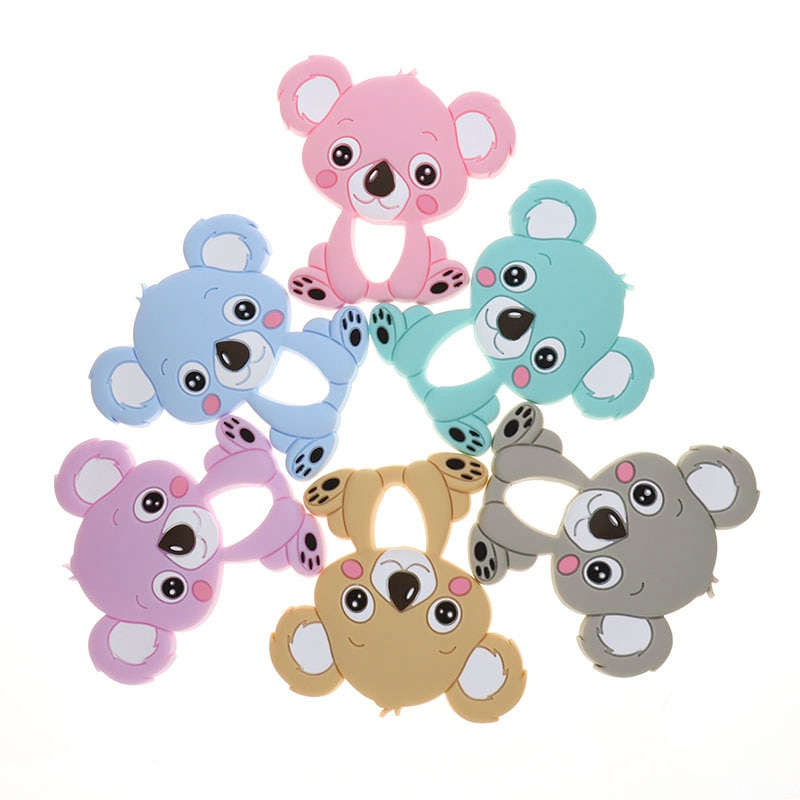 Foto 5 | Mordedor De Silicona Con Diseño De Dinosaurio Para Bebés, Libre De Bpa, 10 Unidades - Venta Internacional.