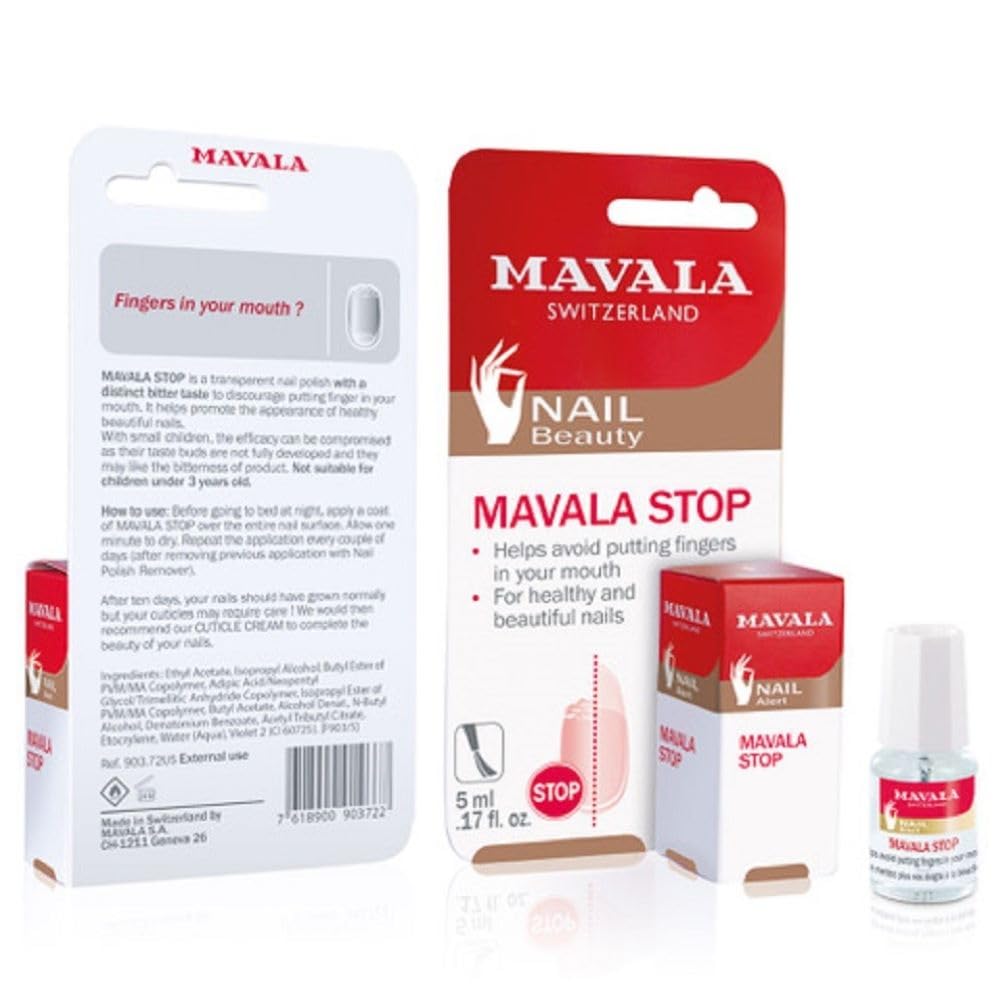 Tratamiento De Esmalte De Uñas Mavala Stop Deterrent De 5 Ml Durante Más De 3 Años - Venta Internacional.