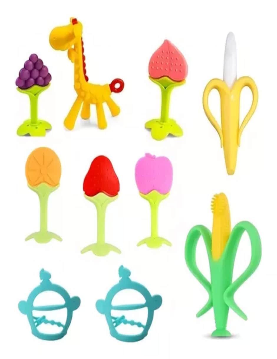 Mordedor de Silicona Güish 10 Piezas $671