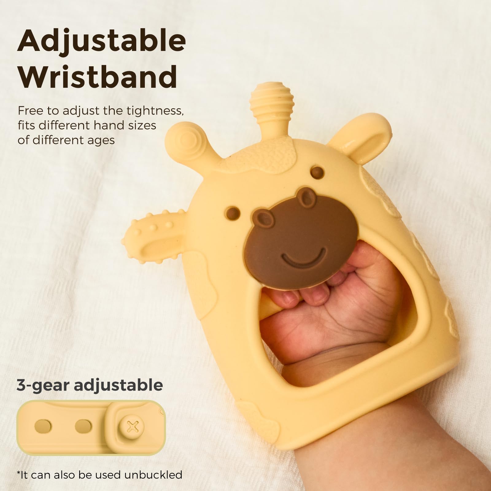 Foto 3 | Mordedor para Bebés Momcozy Amarillo - Venta Internacional