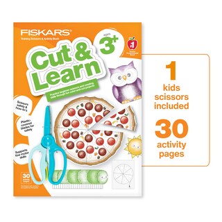 Foto 1 | Libro De Actividades Y Tijeras De Entrenamiento Fiskars Cut & Learn - Venta Internacional.