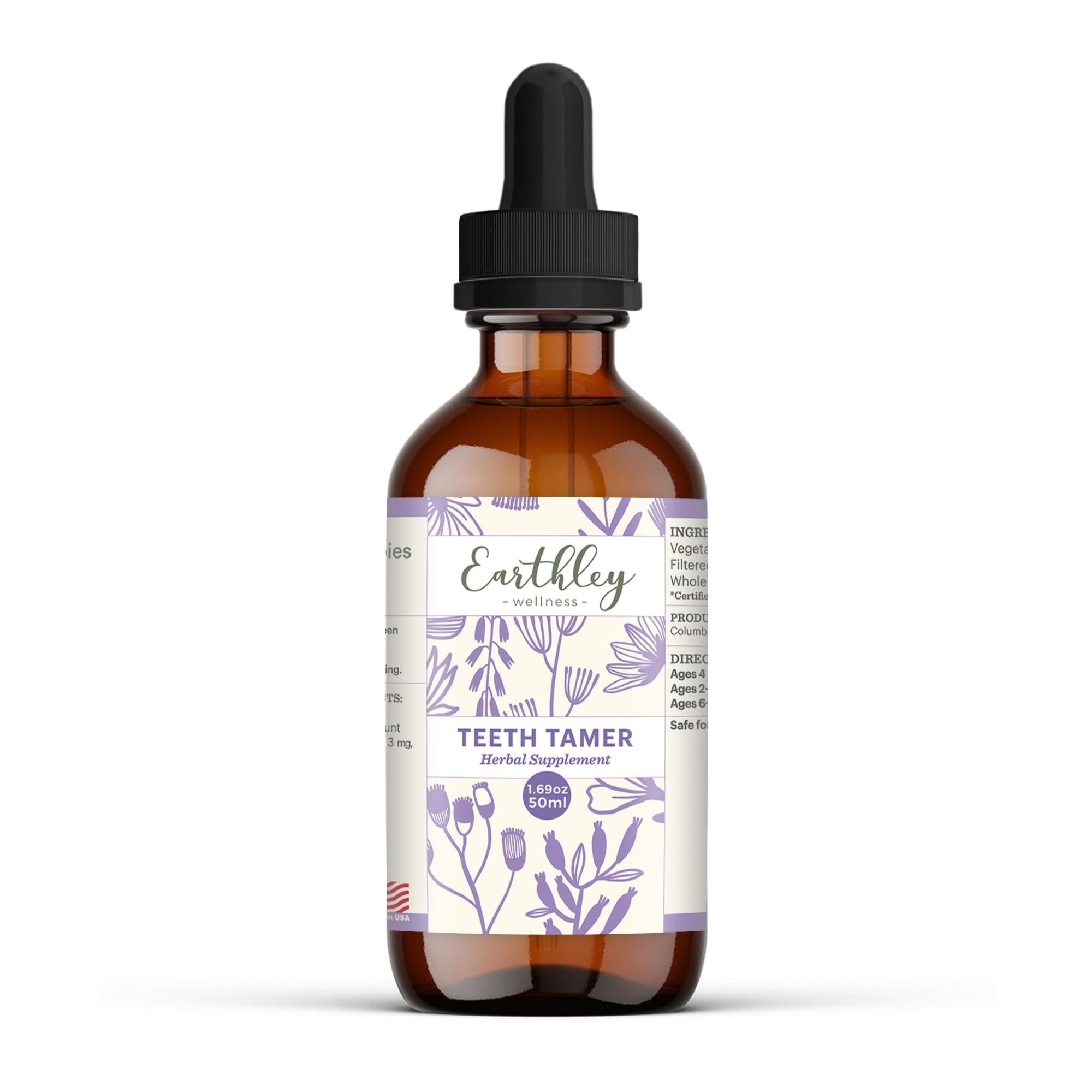 Foto 2 pulgar | Domador De Dientes Earthley Wellness Para Aliviar La Dentición, 50 Ml - Venta Internacional.