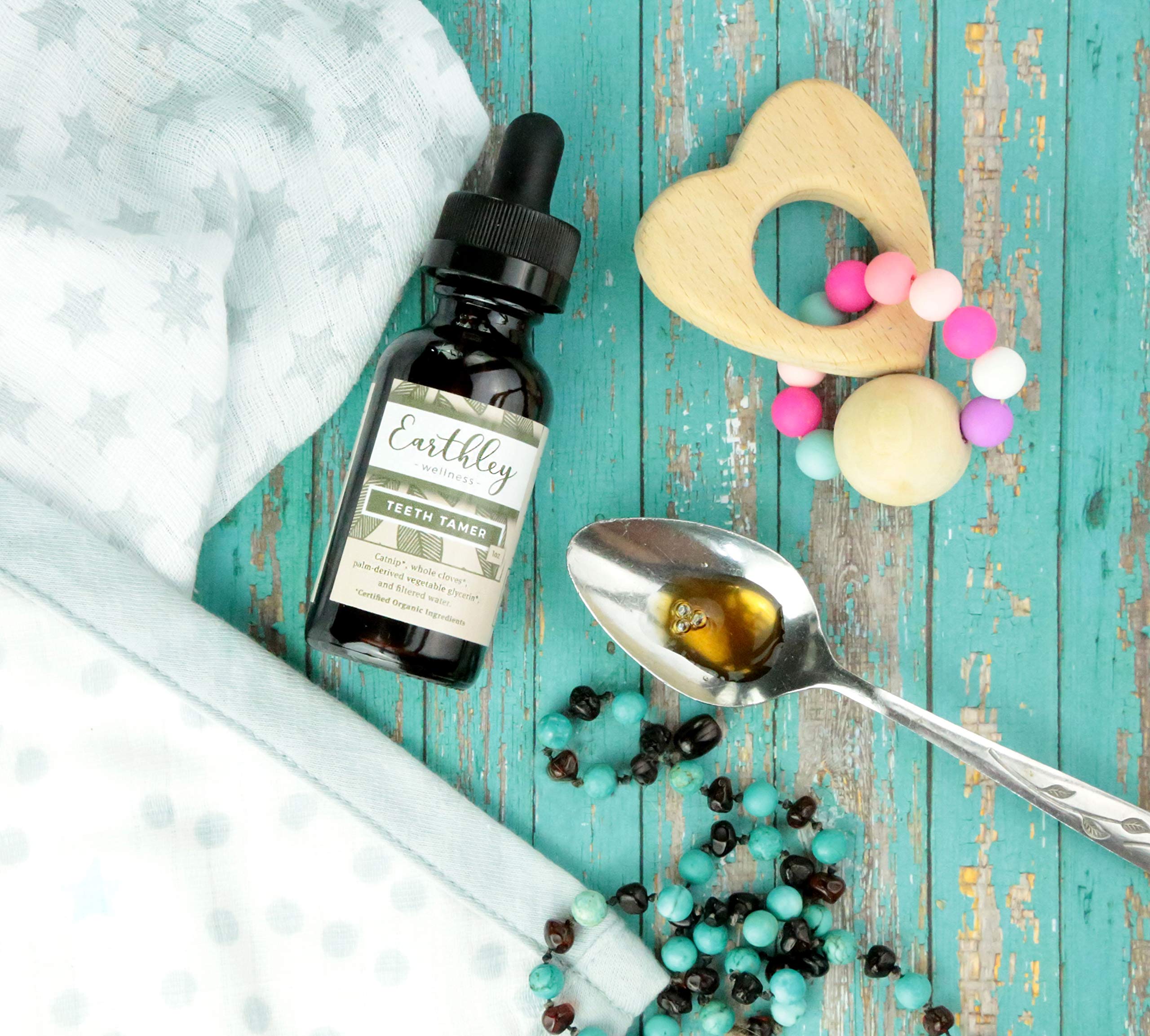 Foto 4 | Domador De Dientes Earthley Wellness Para Aliviar La Dentición, 50 Ml - Venta Internacional.