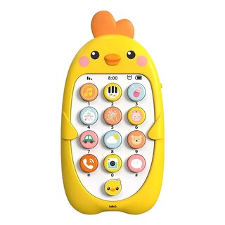 Foto 1 | Telefono Didactico Musical Mordedera Para Bebe Juguete Lab.g Amarillo