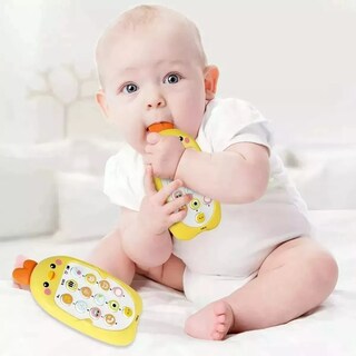 Foto 2 | Telefono Didactico Musical Mordedera Para Bebe Juguete Lab.g Amarillo