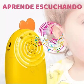 Foto 3 | Telefono Didactico Musical Mordedera Para Bebe Juguete Lab.g Amarillo