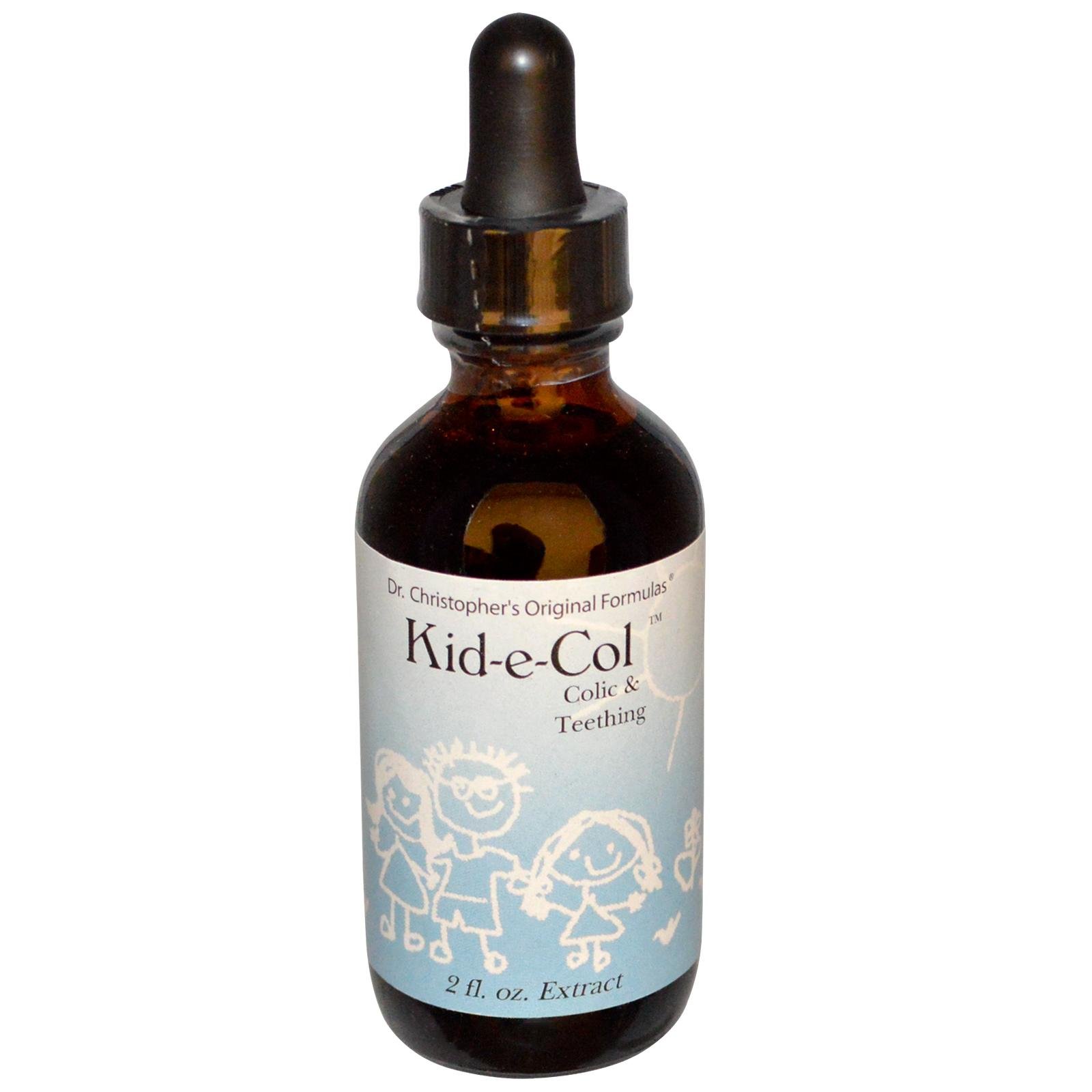Extracto De Hierbas Kid-e-col Dr. Christopher 60 Ml Para Cólicos - Venta Internacional.
