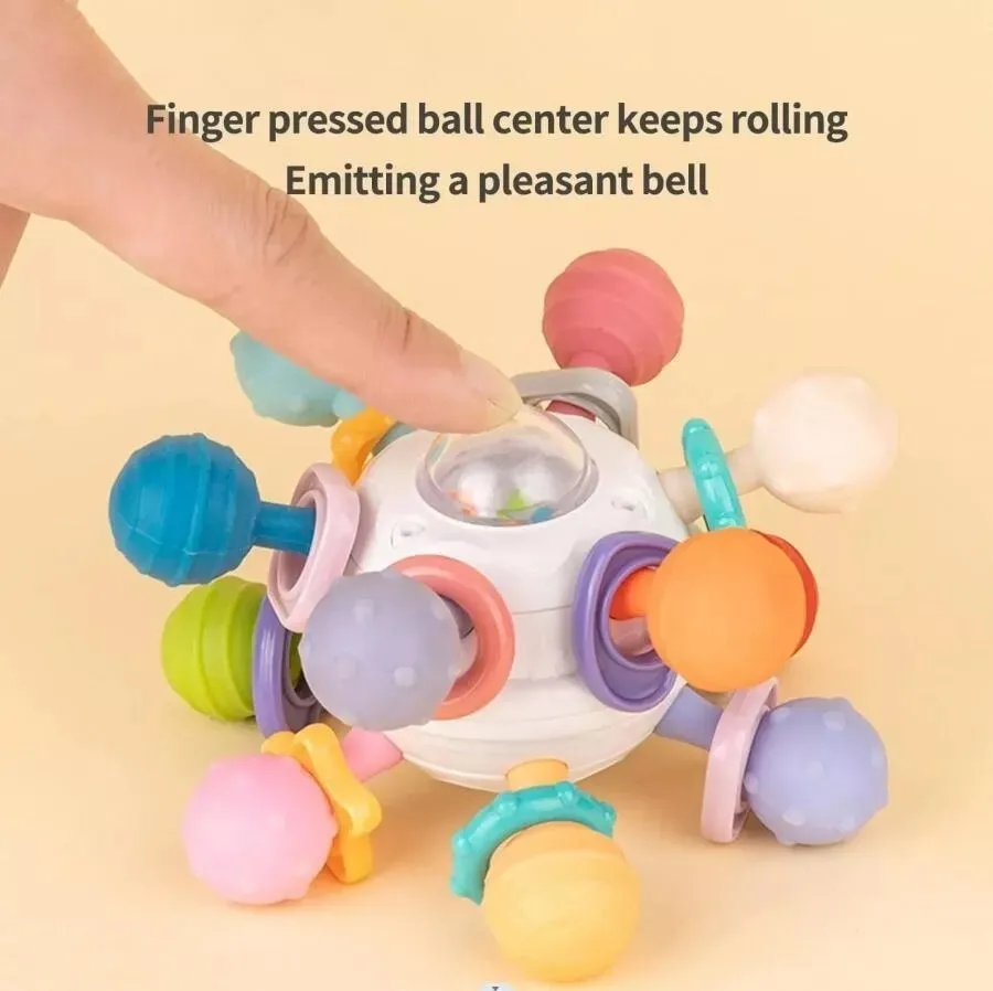 Foto 3 pulgar | Bebé Pelota Y Agite Juguete Belug  Blanco