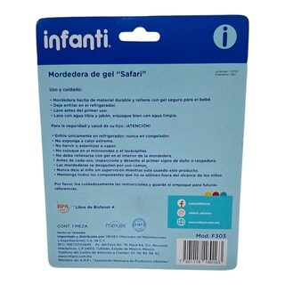 Foto 2 | Mordedera Infanti Safari Para Bebe