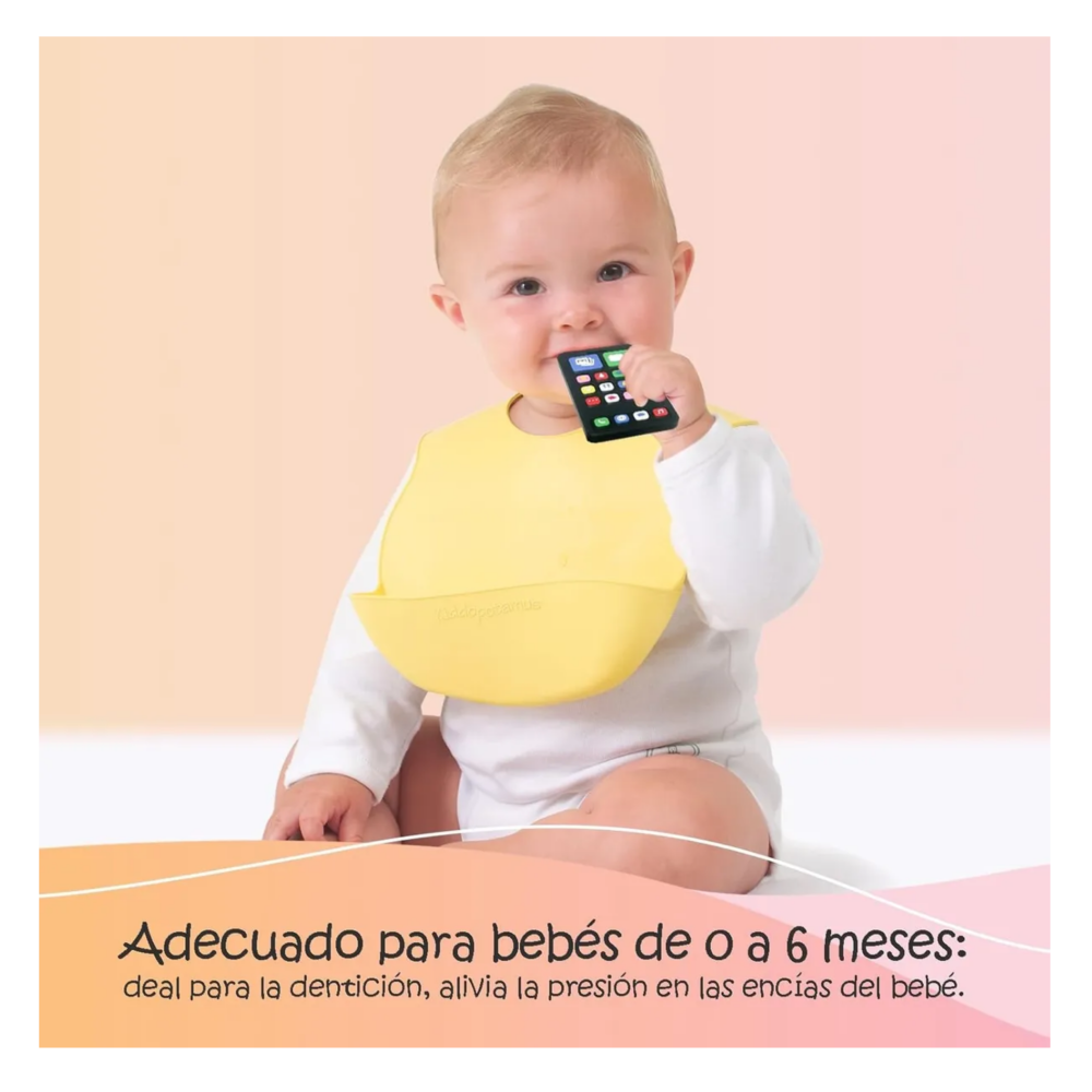 Foto 5 pulgar | Bebé De Control Remoto De Silicona Belug  Negro