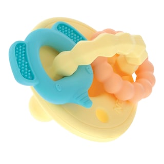 Foto 4 | Chupón Charm Y Mordedera Para Bebé Color Amarillo Nuby8699am
