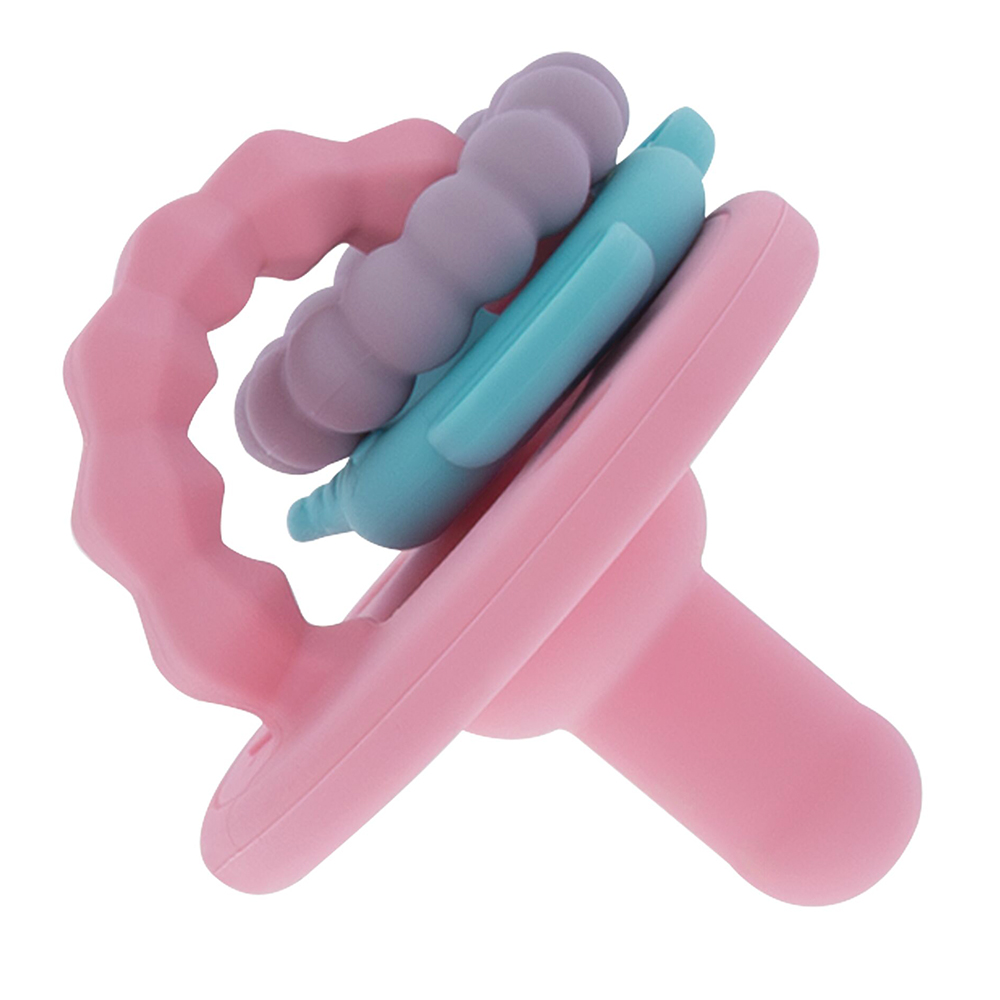 Foto 4 pulgar | Chupón Charm Y Mordedera Para Bebé  Color Rosa  Nuby8699rs