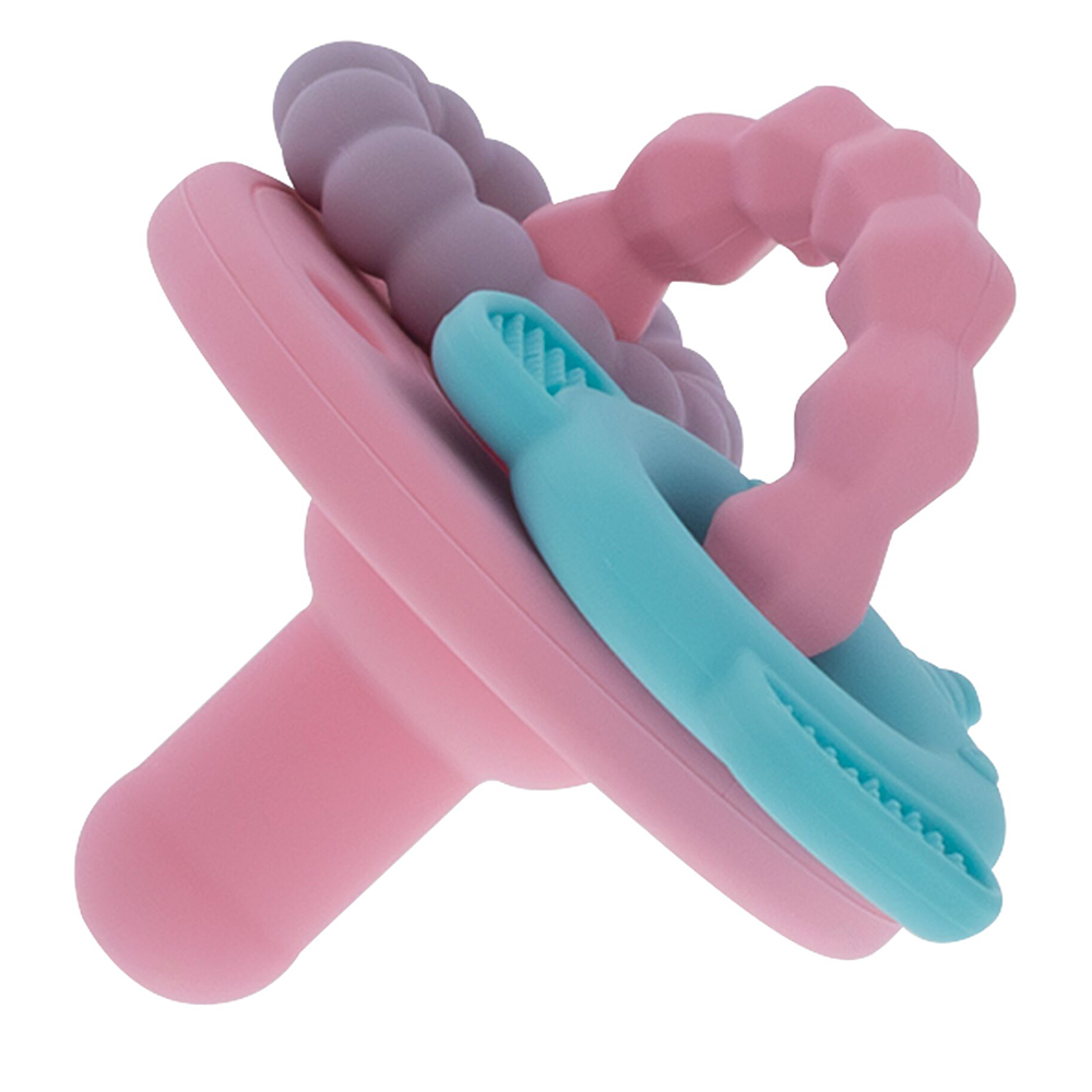 Foto 4 | Chupón Charm Y Mordedera Para Bebé  Color Rosa  Nuby8699rs