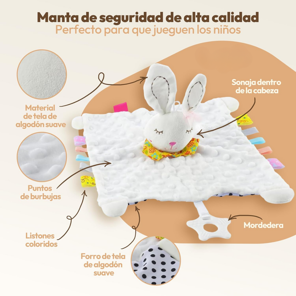 Foto 2 | Manta con Mordedero para Bebé