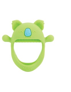 Foto 1 | Guante Mordedera De Silicón Para Bebé Color Verde Nuby6960v