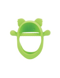 Foto 2 | Guante Mordedera De Silicón Para Bebé Color Verde Nuby6960v