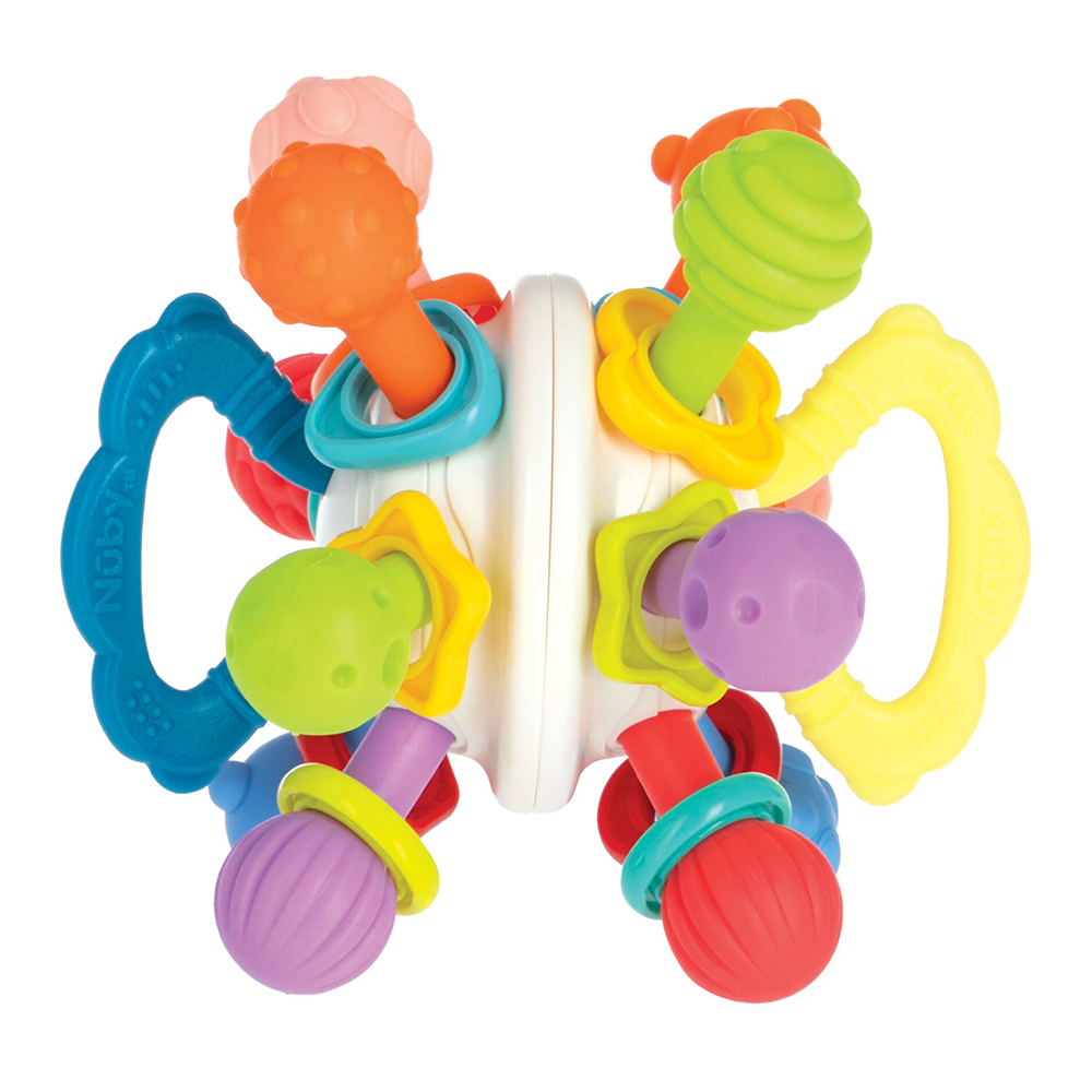 Foto 3 pulgar | Mordedera Twist Ball - Múltiples Superficies Y Piezas Para Jugar Para Bebé  Multicolor  Nuby6843