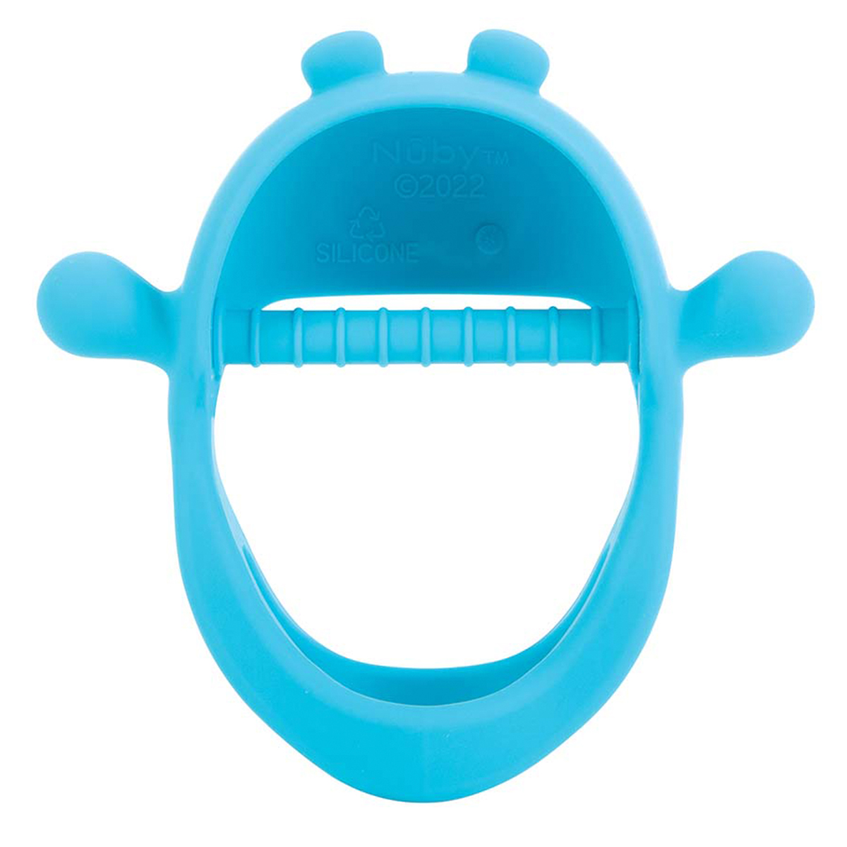Foto 3 pulgar | Guante Mordedera De Silicón Para Bebé  Color Azul  Nuby6960az