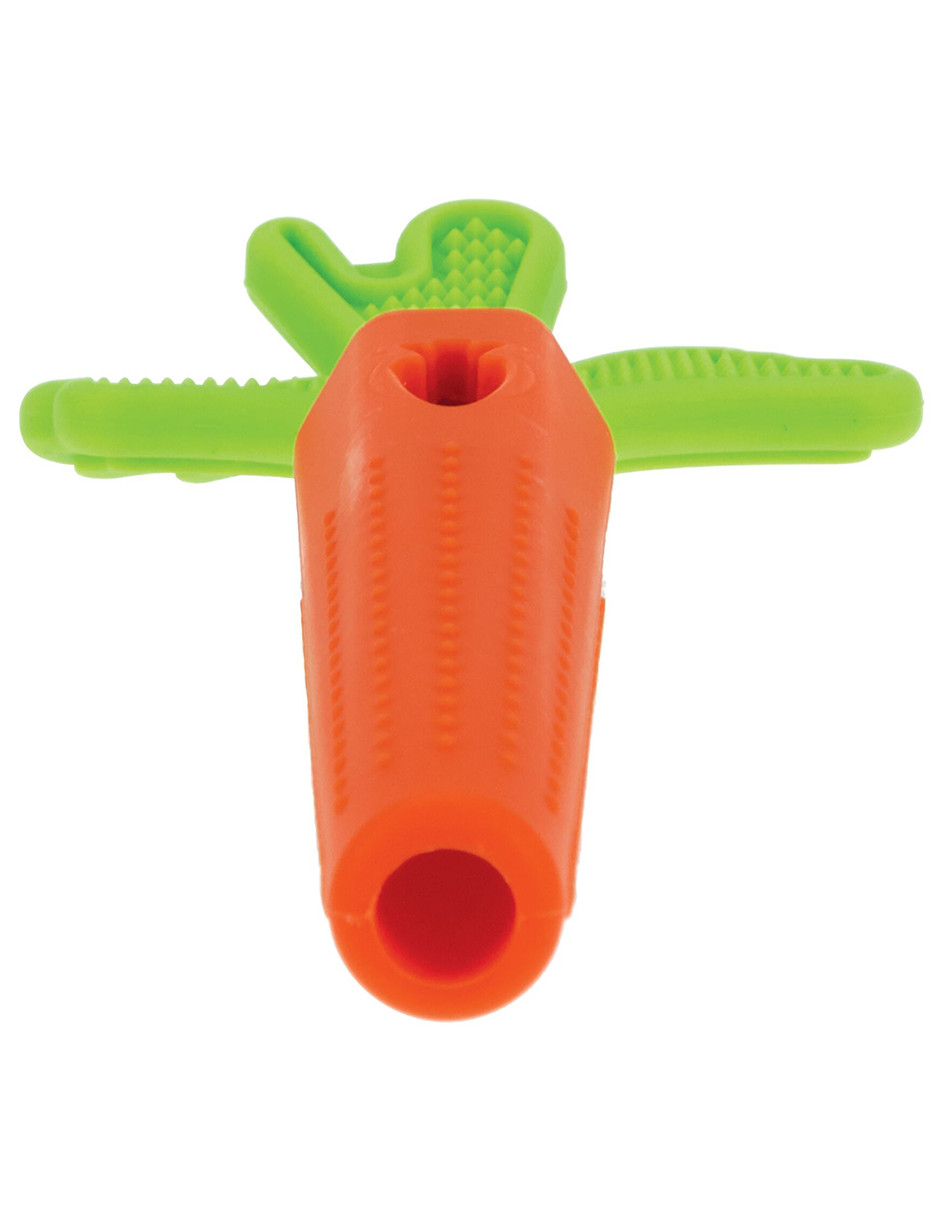 Foto 4 pulgar | Mordedera de Silicón Nuby809 Zanahoria para Bebé