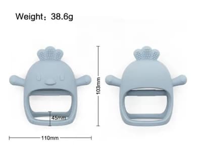 Foto 4 | 2 Pcs Mordedor Silicona Para Bebés mordederas Bebe Y Juguete