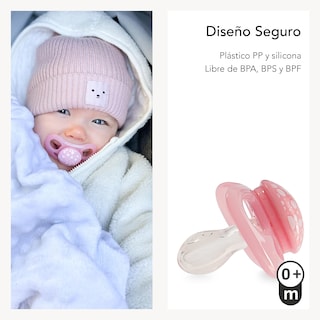 Foto 3 | Pack Duo Chupetes Twistshake 0-6 Meses Tetina Ortodóncica Color Negro