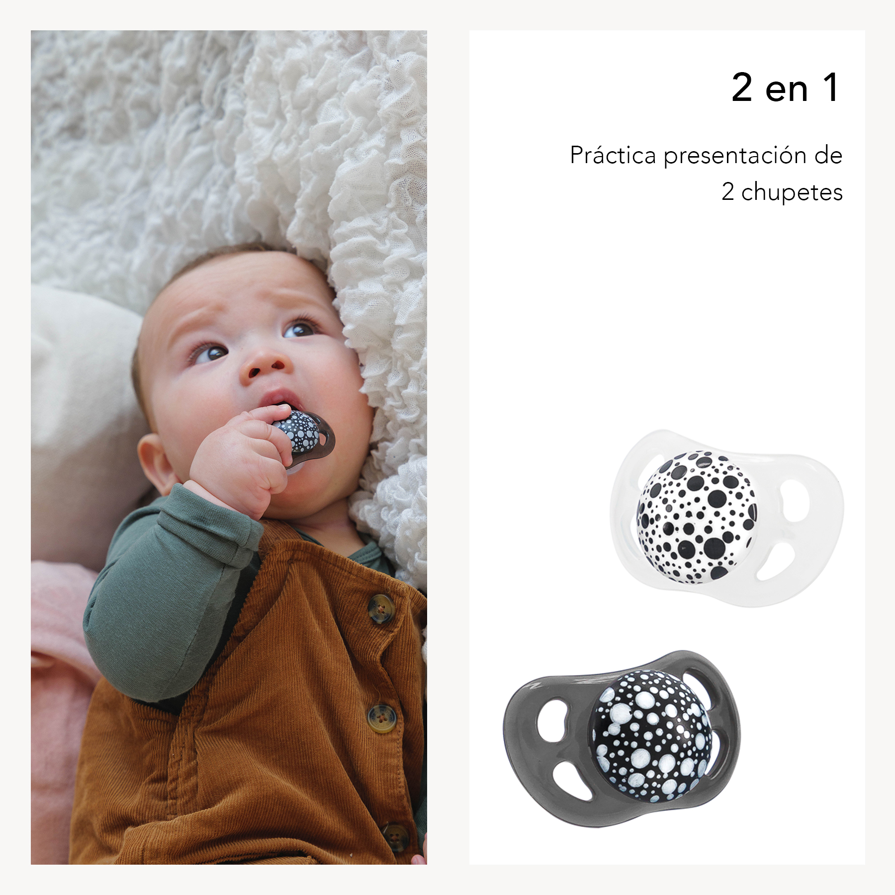Foto 6 pulgar | Pack Duo Chupetes Twistshake 0-6 Meses Tetina Ortodóncica Color Negro