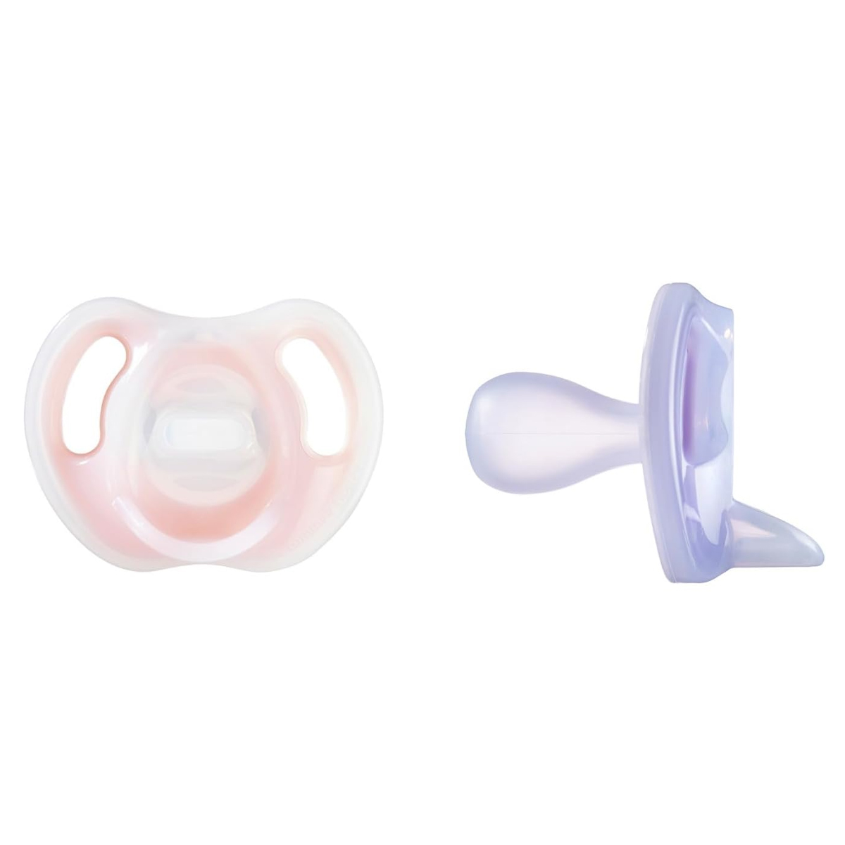 Foto 2 pulgar | Chupón Tommee Tippee Ultra Light 6-18m 2pz Rosa Lila