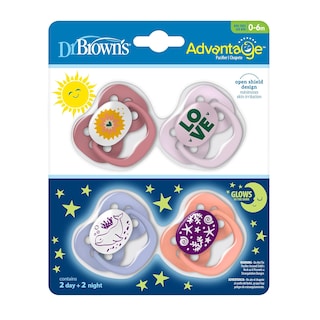 Foto 3 | Chupón Dr Browns Advantage Day Night 0-6m 4pz Lila