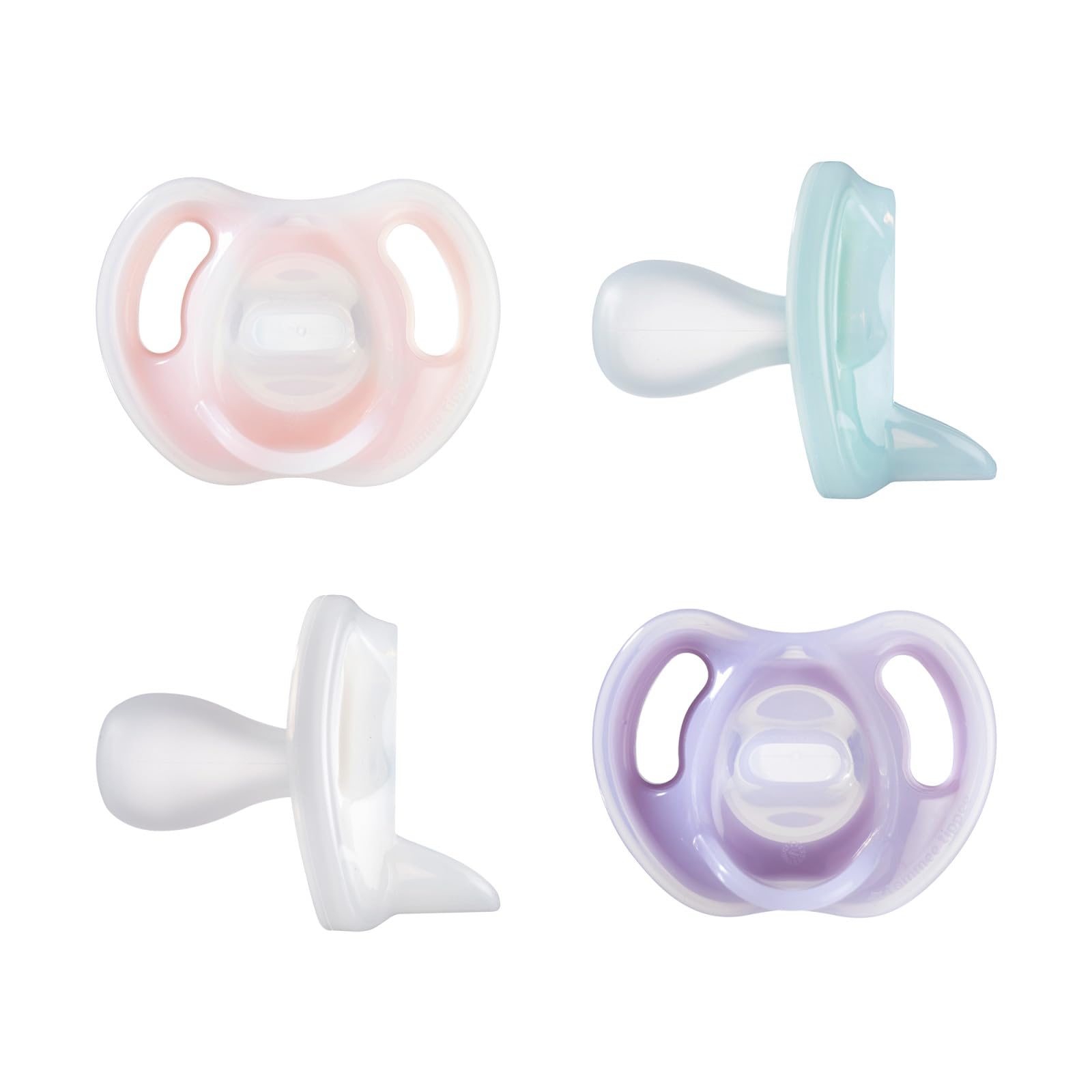 Foto 2 pulgar | Chupete Tommee Tippee De Silicona Ultraligero De 0 A 6 M (paquete De 4) - Venta Internacional.